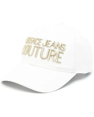 Versace Jeans Couture ロゴ キャップ - ホワイト