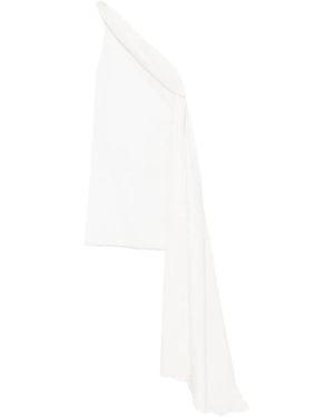 Carol Christian Poell Asymmetric Dress - White