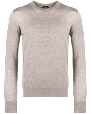 Brioni クルーネック セーター - グレー