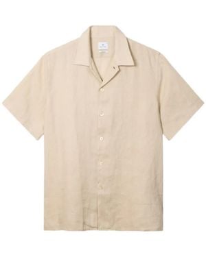 Paul Smith Revere Short-Sleeve Shirt - Natural