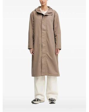 The North Face Long-Sleeve Oversized Jacket - Natural