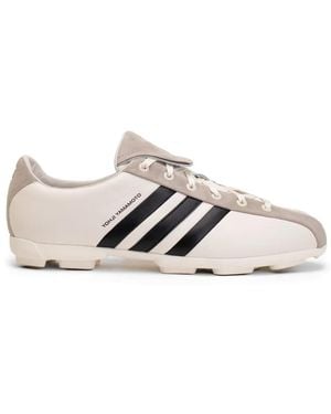 adidas Y-3 Field Lace-Up Trainers - White