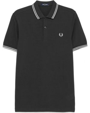 Fred Perry ポロシャツ - ブラック