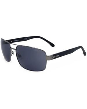 Carrera Rectangle-Frame Sunglasses - Blue