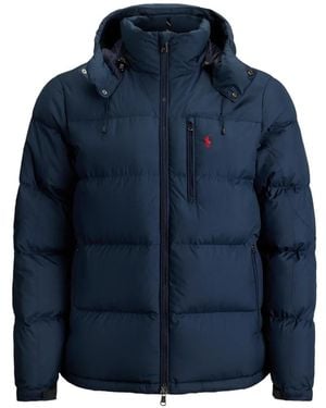 Polo Ralph Lauren Jacke Mit Abnehmbarer Kapuze - Blau