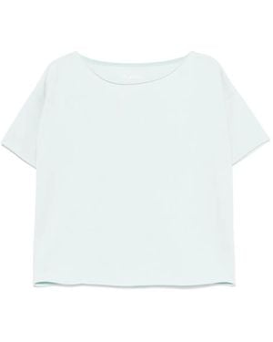 Juvia Cotton-Blend T-Shirt - White