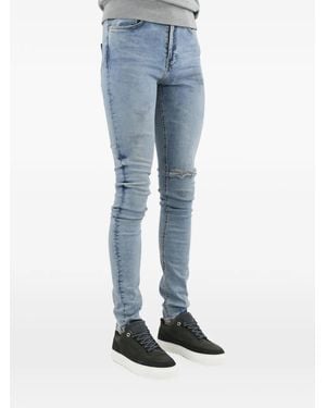 flâneur Destroyer Skinny Jeans - Blue