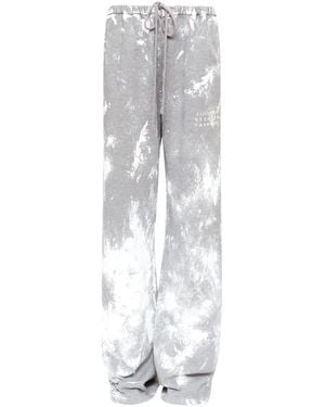 MM6 by Maison Margiela Drawstring Track Trousers - White