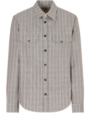 Marni フラップポケット シャツ - グレー