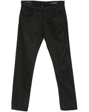 KARL LAGERFELD Mid-Waist Jeans - Black
