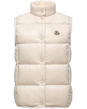 Moncler Badia Quilted Gilet - White