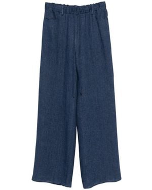 Antonelli Drawstring-Fastening Trousers - Blue