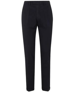 Briglia 1949 Slim-Fit Turn-Up Chinos - Blue