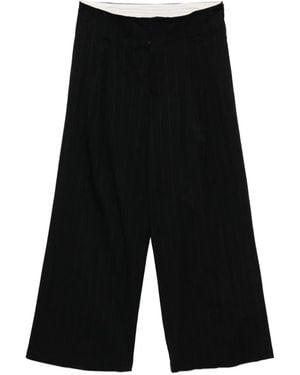 Y's Yohji Yamamoto Wide-Leg Pants - Black