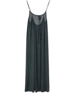 Uma Wang Daya Spaghetti-Strap Maxi Dress - White