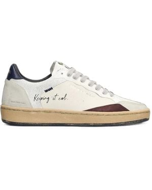 Crime London Chelsea Sneakers Mit Logo - Weiß