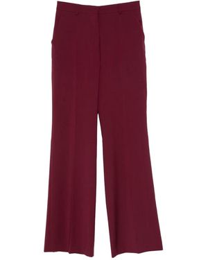 Manuel Ritz Wool Trousers - Red
