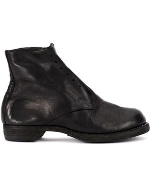Guidi Slip-On Fitted Boots - Black