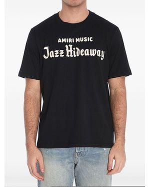 Amiri Jazz Hide T-Shirt - Black