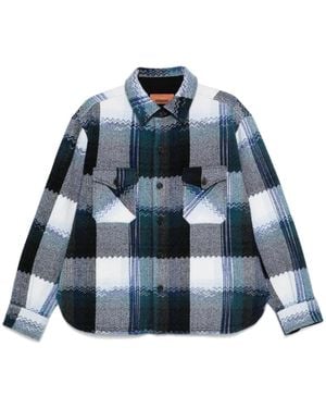 Missoni Checked Shirt - Blue