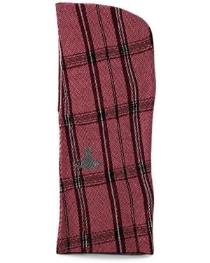 Vivienne Westwood Bi Tartan Hoodie - Red