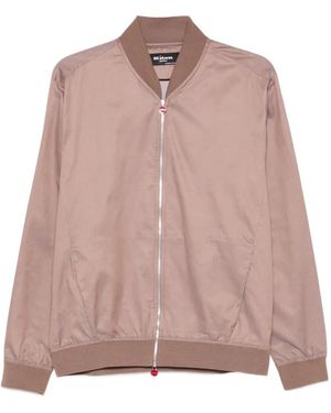 Kiton Zip-Up Bomber Jacket - Pink