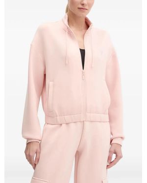 Guess Sudadera Con Cremallera - Rosa