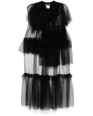 Kolor Ruffle Top - Black
