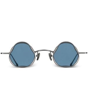 Rigards Vintage Titanium Sunglasses - Blue