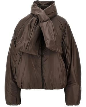 ARMARIUM Scarf Jacket - Brown