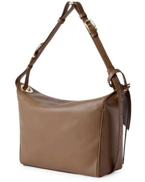 Furla Leather Shoulder Bag - Brown