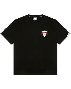 Aape By A Bathing Ape Graphic-Print T-Shirt - Black