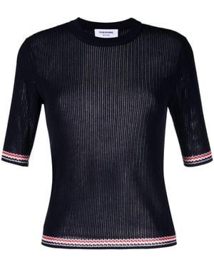 Thom Browne Rwb ニットトップ - ブルー