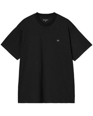 Carhartt S/S Small Heart T-Shirt - Black