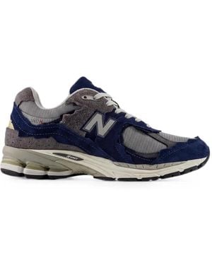 New Balance Suede Trainers - Blue