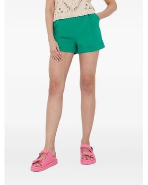 Nissa テーラード ショートパンツ - グリーン