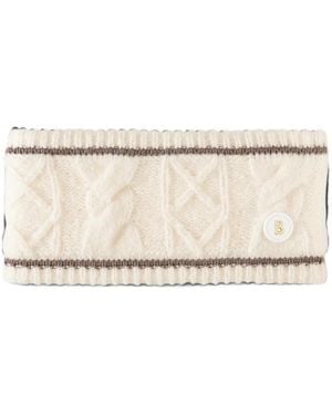 Bogner Agnes Cable-Knit Headband - Natural