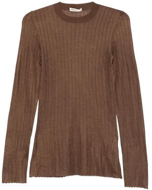 KHAITE Elm Top - Brown