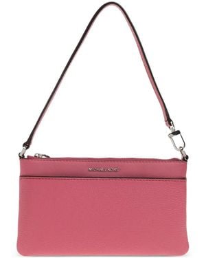 MICHAEL Michael Kors Studded Leather Crossbody Bag - Pink
