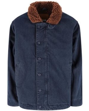 Levi's Deck Borg-Collar Denim Jacket - Blue
