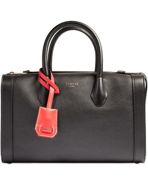 Lancel Bcbg Leather Top-Handle Tote Bag - Black