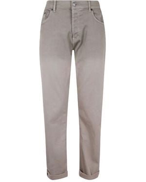 Dondup Straight-Leg Jeans - Grey