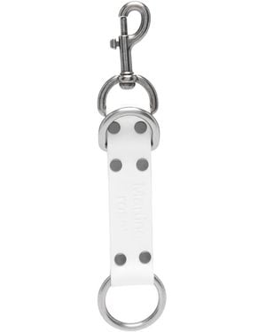 Martine Rose Bondage Schlüsselanhänger - Weiß