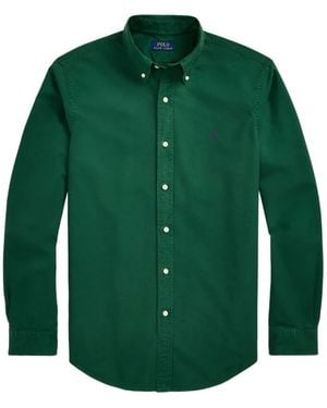 Polo Ralph Lauren Button-Down Collar Shirt - Green