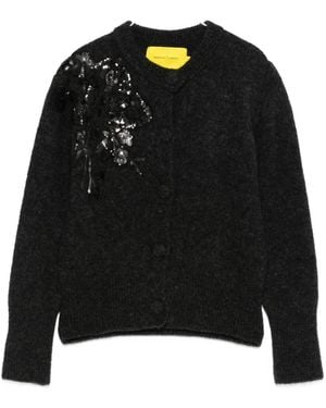 Marques'Almeida Vest Met Pailletten - Zwart