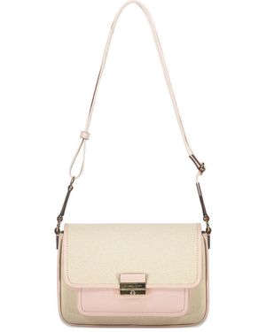 Michael Kors Medium Bradshaw Shoulder Bag - Natural