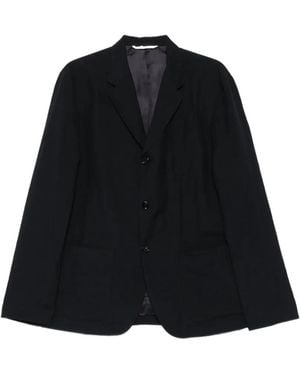 Cellar Door Jake Notched-Lapel Patch-Pocket Jacket - Black