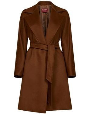 Max Mara Belted Coat - Brown