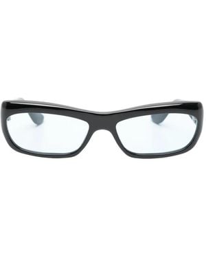 Port Tanger Geometric Sunglasses - White