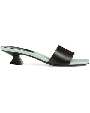 Sergio Rossi Sculpt Strap Sandals - Black